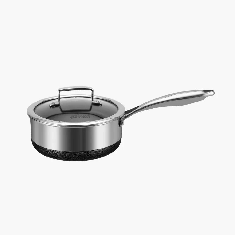 Amercook Aristo Pro Stainless – Steel Cookware Sauce Pan - Image 4