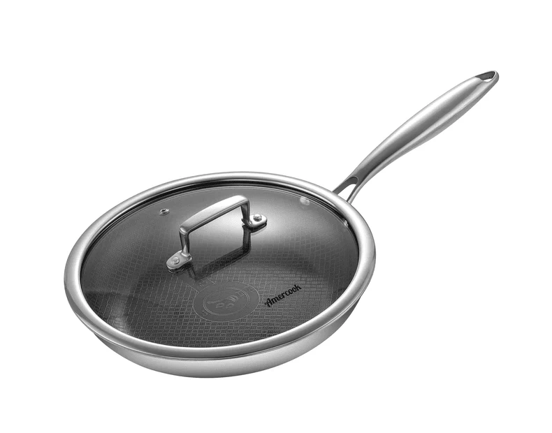 Amercook Aristo Pro Stainless – Steel Cookware Wok Pan - Image 4