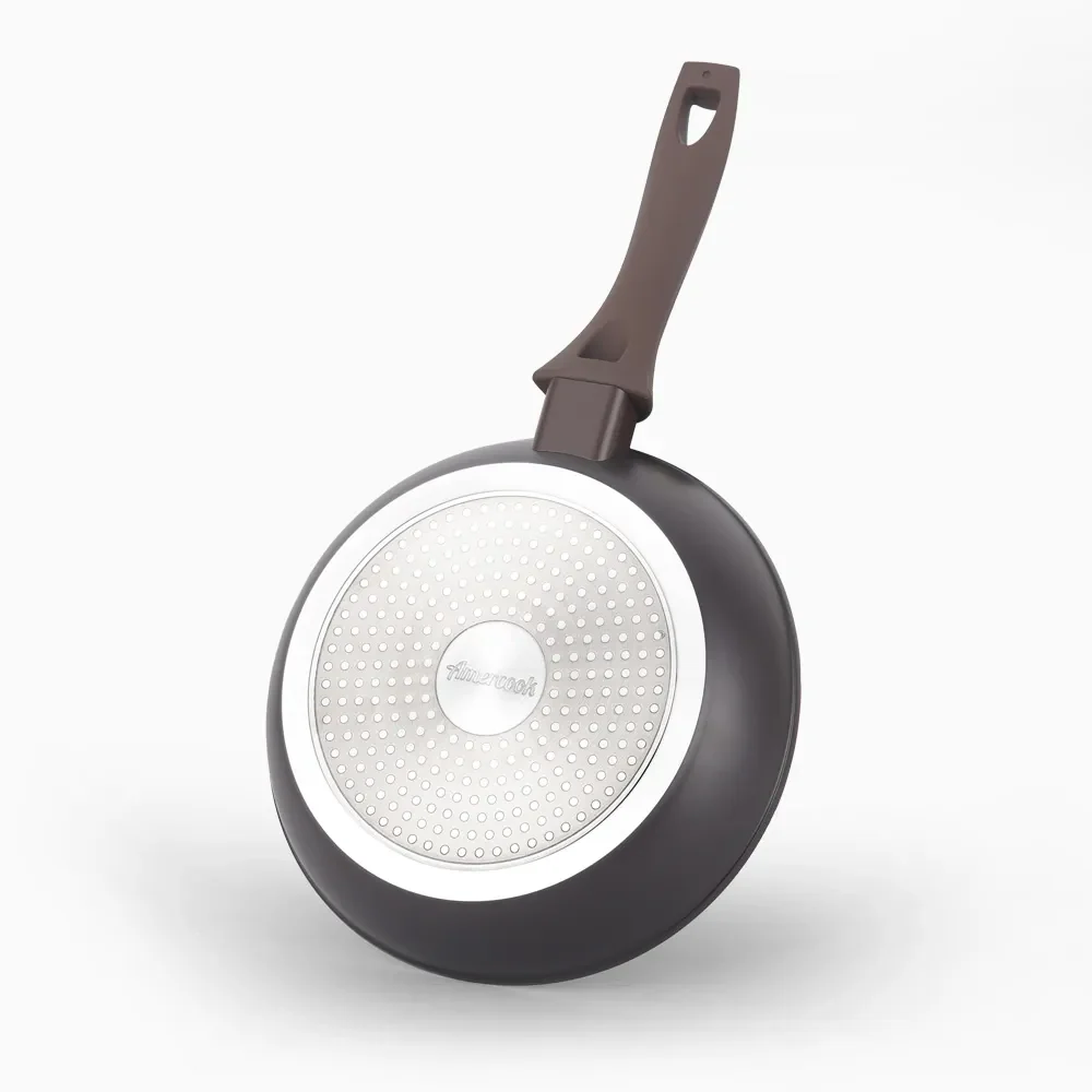 Amercook Avocado Aluminum Cookware Non-Stick Frying Pan - Image 4