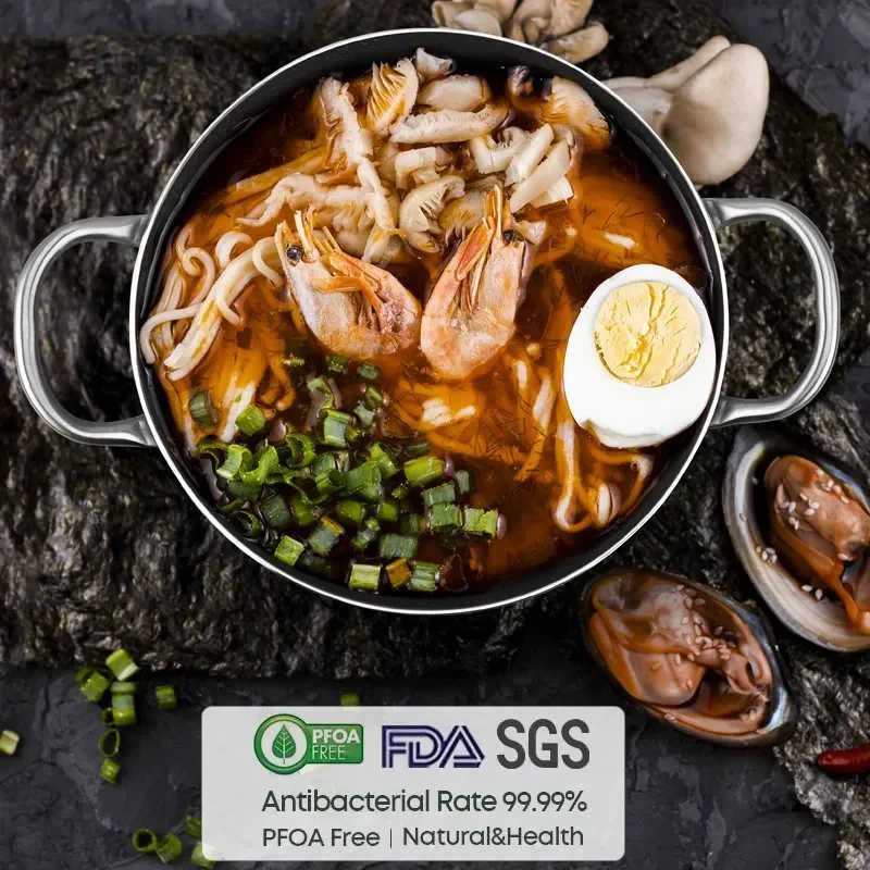 Amercook Essentials Aluminum Cookware Non-Stick Cookware Set - Image 7