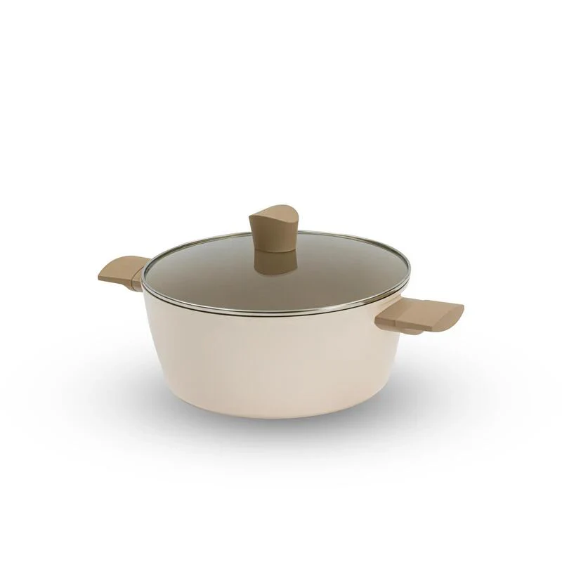 Amercook Luna Ceramic Coated Aluminum Non-Stick Casserole Pan - Image 4