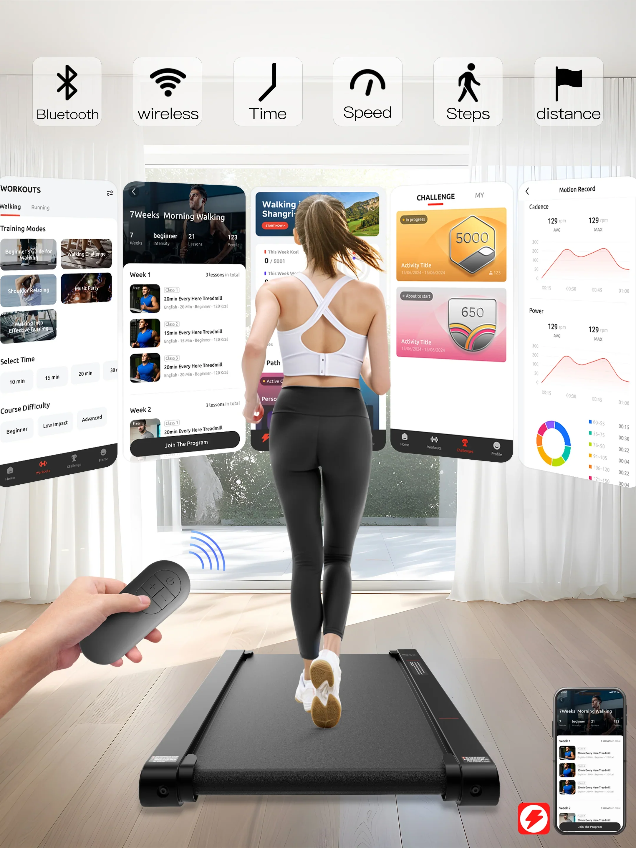 Sperax P1 Pro Vibration Walk Pad - Image 5