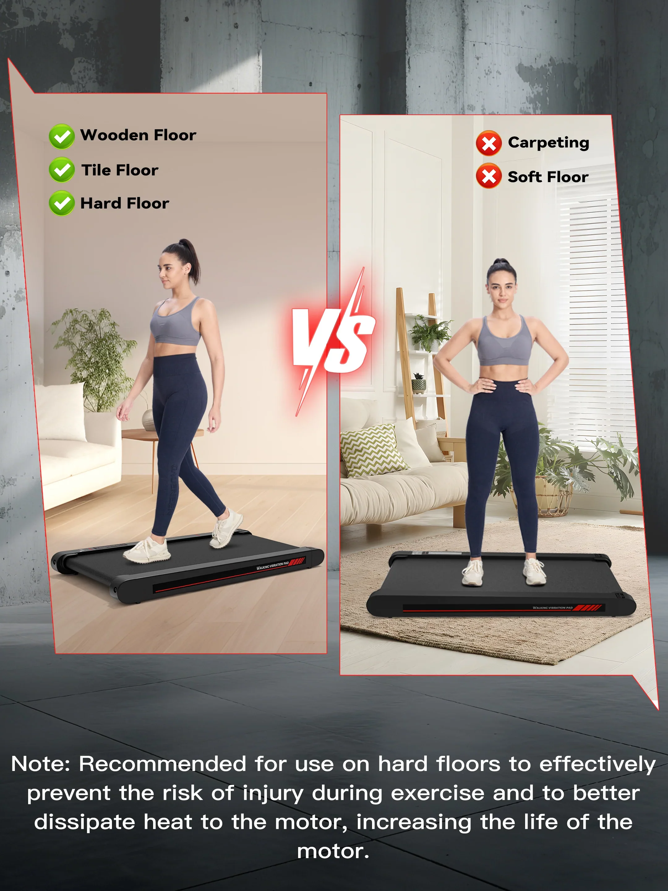 Sperax P1 Pro Vibration Walk Pad - Image 9