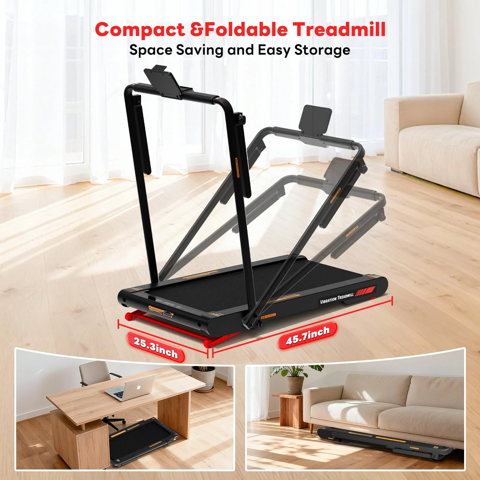 Sperax P3 Max Foldable Vibration Walk Pad - Image 9