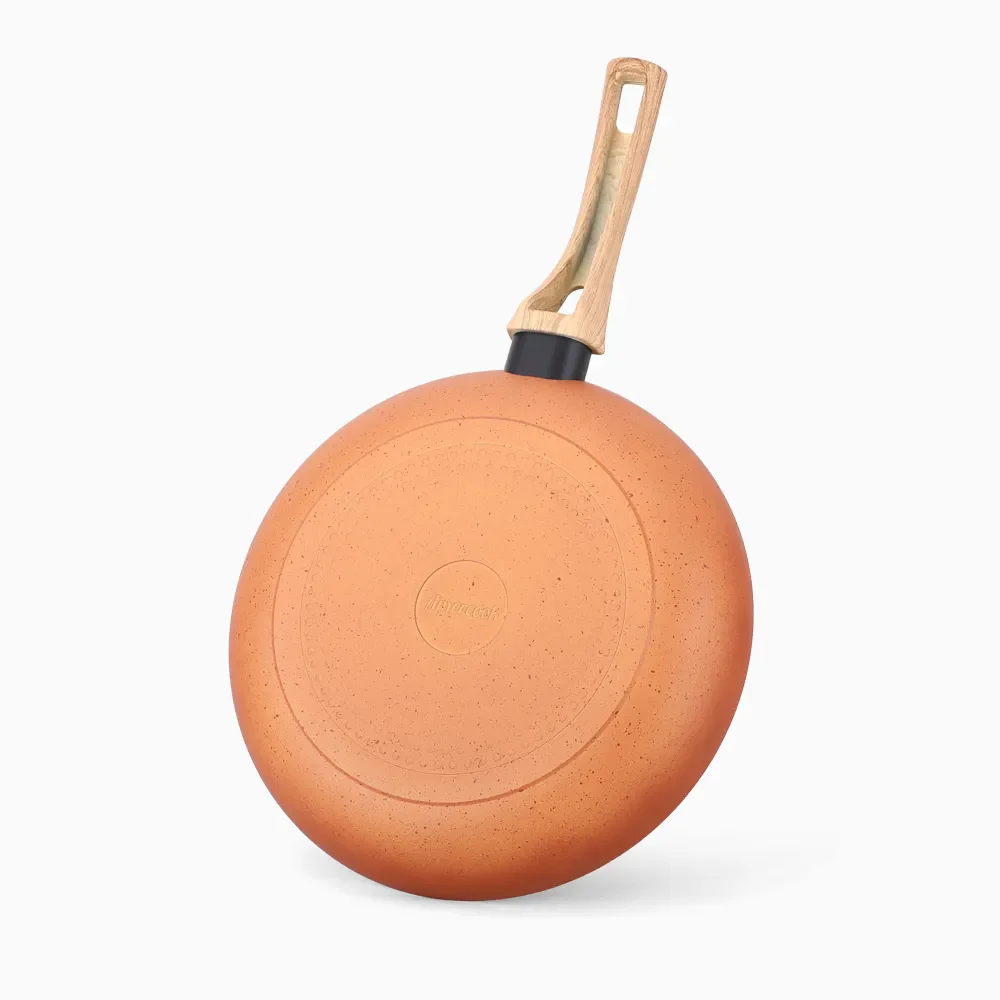 Amercook Terracotta Aluminum Frying Pan - Image 4